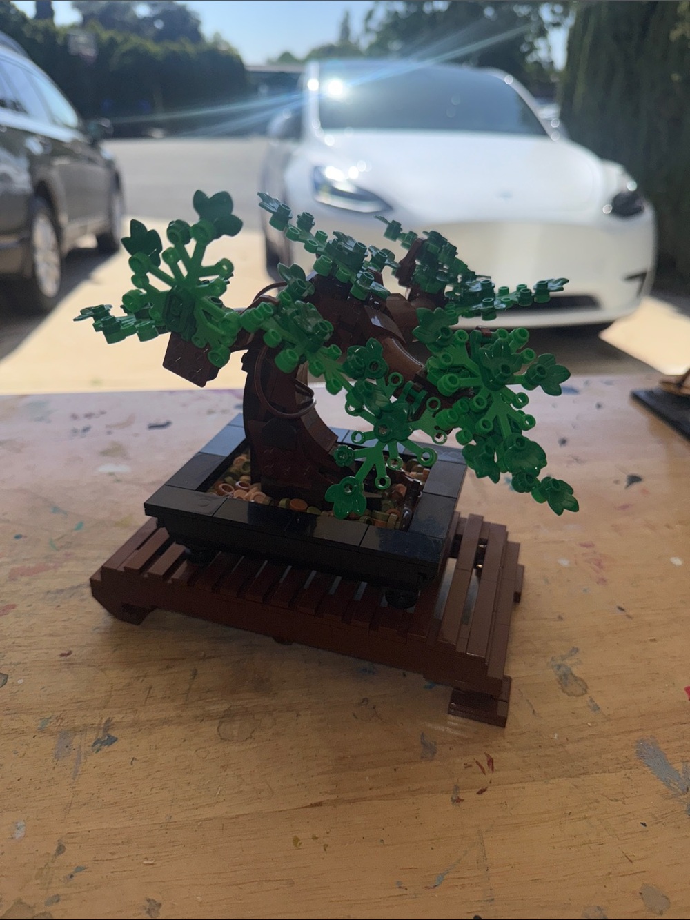 Lego Bonsai Tree Building Set - Brown & Green